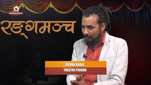 Jeevan baral (Theatre Person) On Ranga Mancha Epi - 95