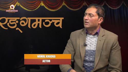 Nawal khadka Actor On Ranga Mancha Epi  - 96