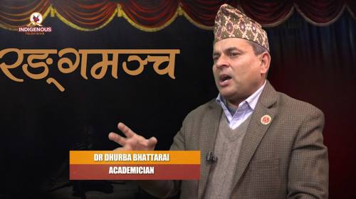 Dr. Dhurba Bhattarai Academician On Ranga Mancha Epi -  99