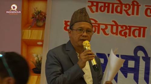 कांग्रेस, एमाले र माओवादीका नेताहरुलाई आदिवासीहरुक