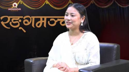 पहिलो नाटकलेनै चर्चित बनायो । RASHMI GURUNG _THEAT