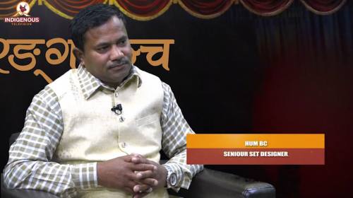 सेट डिजाइन नेपाली सस्कृतिबाट सृजना गरिन्छ । HUM BC
