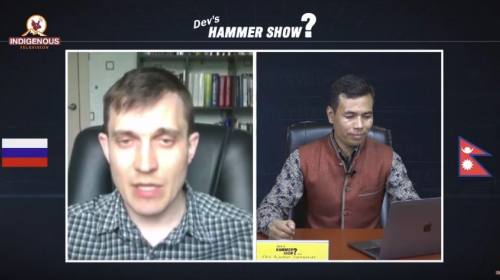 Alexey Tsykarev On Hammer show with Dev Kumar Sunu