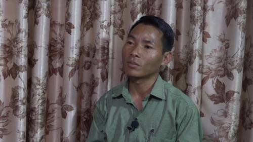 Dipendra Thoreppa On Aamni Mintam Okhi Ridam with 