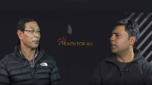 Dr. Dikchanta Koirala (Physiotherapist) On Health For All with Rajeshwor D. Shrestha Episode - 6