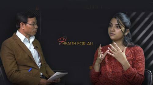 Dr. Rachana Sharma Basnet (psychiatric) On Health For All with Rajeshwor D. Shrestha Episode - 4