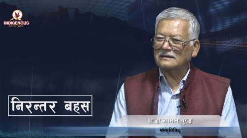 Dr.Jagman Gurung On Nirantar Bahas With Kumar Yatr