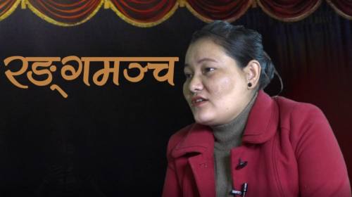 Jyoti Rai ( THEATER ACTOR ) On Rangamancha with PR