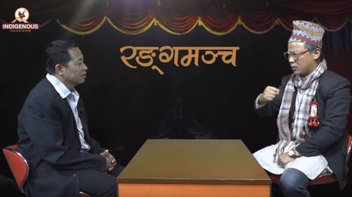 Parwan Rai ( Actor )On Rangamancha with PRAVEEN PU