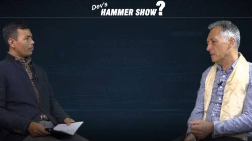 Winfred Oman On Hammer show with Dev Kumar Sunuwar